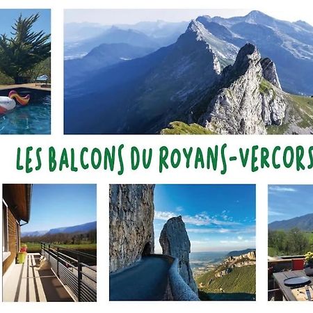 Balcons Du Royans.Logement Entier Piscine 圣·让恩·罗亚恩斯 外观 照片